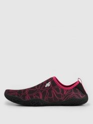 4F Buty do wody 4SWIM damskie - czarne 36. Czarne obuwie sportowe 4f, na lato, z gumy, bez zapięcia, do pływania. Za 99.99 zł.