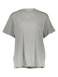Nike Koszulka "Essential Swoosh" w kolorze szarym rozmiar: L. Szare bluzki Nike, l, bez wzorów, bez kołnierzyka, bez ramiączek. Za 110.04 zł.