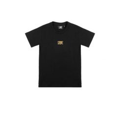 Złota koszulka Kurzarm Leone 1947 dla Kinder. Czarne bluzki LEONE 1947 APPAREL, bez wzorów, z bawełny, sportowe, bez kołnierzyka, bez ramiączek. W wyprzedaży za 48.31 zł.