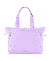 Torba shopper WINGS SOLENNE 14L pojemna PURPLE. Fioletowe torby na laptopa Wings, bez wzorów, z materiału, duże. Za 109.90 zł.