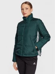 Adidas Kurtka przejściowa HK5254 Zielony Loose Fit. Zielone kurtki sportowe Adidas, bez wzorów, z syntetyku, bez kaptura, outdoorowe. Za 219.99 zł.