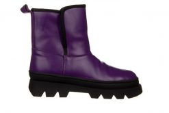 Botki Bayla-161 031 Jordy 001 Srt 55 Byzantium 161656, Fioletowy, Skóra naturalna - 40. Fioletowe botki Bayla, na zimę, bez wzorów, z gumy, z okrągłym noskiem, za kostkę, bez obcasa, bez zapięcia. W wyprzedaży za 224.10 zł.