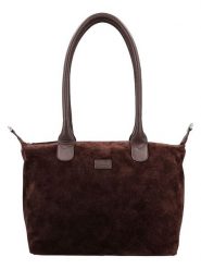 Charm Skórzana torebka w kolorze brązowym - 41 x 26 x 16 cm rozmiar: onesize. Brązowe torby na ramię Charm, bez wzorów, z materiału, na ramię, bez dodatków. Za 259.95 zł.