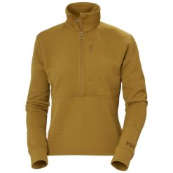 Bluza damska z zamkiem 1/2 Helly Hansen Versalite Air. Brązowe bluzy Helly Hansen, bez wzorów, bez kaptura. Za 553.50 zł.