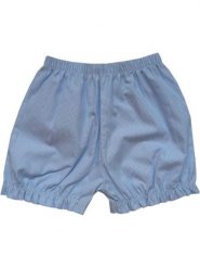 Deux ans de vacances Szorty w kolorze niebiesko-białym na pieluszkę rozmiar: 74-86. Białe szorty Deux ans de vacances, bez wzorów, z bawełny. Za 21.99 zł.