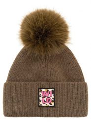 Zwillingsherz Czapka "Wild Leo" w kolorze khaki rozmiar: onesize. Brązowe czapki Zwillingsherz, bez wzorów, z materiału. Za 124.95 zł.