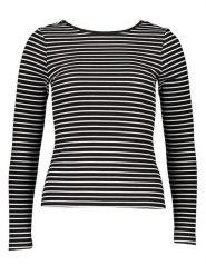 Vero Moda Koszulka w kolorze czarnym rozmiar: XS. Czarne bluzki Vero Moda, xs, bez wzorów, bez kołnierzyka, bez ramiączek. Za 30.78 zł.