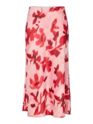 YAS Spódnica w kolorze jasnoróżowo-czerwonym rozmiar: L. Różowe spódnice YAS, na co dzień, l, bez wzorów, maxi, proste. Za 61.17 zł.