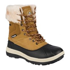 Śniegowce damskie wysokie Vertigo AULP OLANE ocieplane. Brązowe trapery i śniegowce Aulp. Za 479.99 zł.