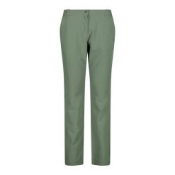 Spodnie damskie turystyczne CMP 34T5006. Zielone spodnie sportowe CMP, l, bez wzorów, trekkingowe. W wyprzedaży za 188.99 zł.