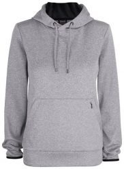 Clique Oakdale Women damska bluza z kapturem funkcjonalna szary melanż. Szare bluzy CLIQUE, xl, bez wzorów, z kapturem. Za 221.81 zł.