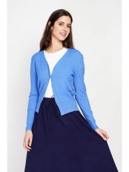 Le Jardin du Lin Kardigan w kolorze błękitnym rozmiar: 38. Niebieskie kardigany Le jardin du lin, bez wzorów. Za 130.99 zł.