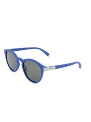 Polaroid Damskie okulary przeciwsłoneczne w kolorze niebiesko-szarym rozmiar: 51. Niebieskie okulary przeciwsłoneczne Polaroid, bez wzorów, z tworzywa sztucznego. Za 134.95 zł.