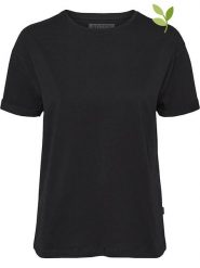 Noisy may Koszulka "Nmbrandy" w kolorze czarnym rozmiar: L. Czarne bluzki Noisy may, l, bez wzorów, z bawełny, bez kołnierzyka, bez ramiączek. Za 47.45 zł.