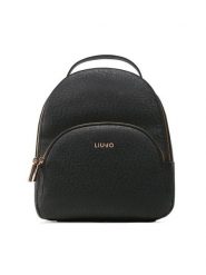 Liu Jo Plecak M Backpack AXX009 E0087 Czarny. Czarne plecaki Liu Jo, bez wzorów, ze skóry. Za 409.99 zł.