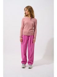 AUTHENTIC CASHMERE Kaszmirowy sweter "Criou" w kolorze jasnoróżowym rozmiar: L. Różowe swetry AUTHENTIC CASHMERE, l, bez wzorów, z kaszmiru, bez ramiączek. Za 361.99 zł.