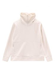 Jeanne Baret Bluza polarowa "Jakarta" w kolorze kremowym rozmiar: 40. Brązowe bluzy Jeanne Baret, bez wzorów, z polaru, bez kaptura. Za 183.59 zł.