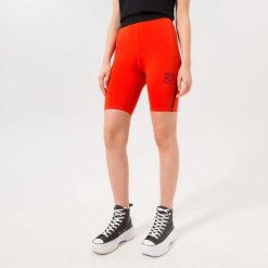LEGGINSY DAMSKIE SZORTY KRÓTKIE PUMA VOGUE TIGHT SHORTS PRZED KOLANO CZERWONE. Czerwone legginsy Puma, l, bez wzorów, z materiału, krótkie. Za 175.64 zł.