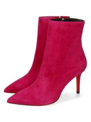 MELVIN & HAMILTON Skórzane botki "Lisa" w kolorze różowym rozmiar: 36,5. Różowe botki Melvin & Hamilton, bez wzorów, bez obcasa, bez zapięcia. Za 674.99 zł.