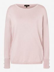 More & More Sweter w kolorze jasnoróżowym rozmiar: 40. Różowe swetry More & More, bez wzorów, bez ramiączek. Za 123.25 zł.