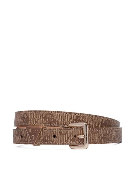 Guess Pasek BW9486 P6420 Brązowy. Brązowe paski Guess, z aplikacjami, ze skóry. Za 194.99 zł.