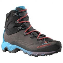 Buty trekkingowe damskie La Sportiva Aequilibrium Trek GTX. Niebieskie trekkingi La Sportiva, z gore-texu, wspinaczkowe. Za 958.15 zł.