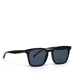 Okulary przeciwsłoneczne Tommy Hilfiger. Czarne okulary przeciwsłoneczne TOMMY HILFIGER, bez wzorów. Za 819.99 zł.