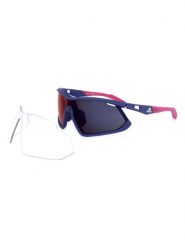 Adidas Okulary przeciwsłoneczne unisex w kolorze czerwono-granatowym rozmiar: onesize. Czerwone okulary przeciwsłoneczne Adidas, bez wzorów, z tworzywa sztucznego, wakacyjne. Za 189.95 zł.