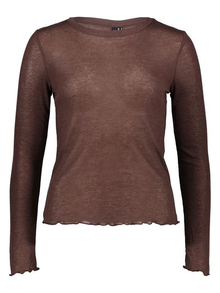 Vero Moda Koszulka w kolorze brązowym rozmiar: M. Brązowe bluzki Vero Moda, m, bez wzorów, bez kołnierzyka, bez ramiączek. Za 57.60 zł.