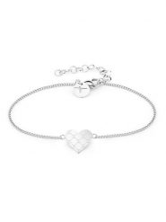 Tamaris Bransoletka z elementami ozdobnymi rozmiar: onesize. Szare bransoletki Tamaris, ze stali. Za 69.99 zł.