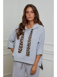 L'armoire de Suzette Sweter w kolorze szarym rozmiar: 34/36. Szare swetry L'armoire de Suzette, l, bez wzorów, bez ramiączek. Za 148.61 zł.