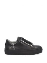 Liu Jo Skórzane sneakersy w kolorze czarnym rozmiar: 37. Czarne trampki Liu Jo, bez wzorów, ze skóry, bez zapięcia. Za 371.45 zł.