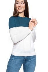DAMSKI SWETER MUSTANG Carla C Fine Knit 1009124 5243. Swetry Mustang, s, bez wzorów, bez ramiączek. W wyprzedaży za 69.99 zł.