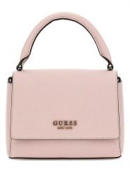 Guess Torebka w kolorze jasnoróżowym - 20 x 15 x 8 cm rozmiar: onesize. Różowe torby na ramię Guess, z aplikacjami, z materiału, przez ramię, bez dodatków. Za 430.46 zł.