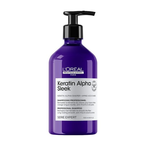 L´Oréal Professionnel Paris Keratin Alpha Sleek Szampon wygładzający Szampony 500 ml. Szampony do włosów . Za 167.20 zł.