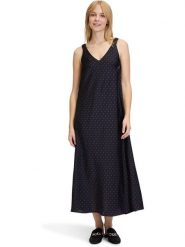 Vera Mont Sukienka w kolorze granatowym rozmiar: 40. Niebieskie sukienki Vera Mont, na co dzień, bez wzorów, bez kołnierzyka, bez ramiączek, midi, proste. Za 173.99 zł.