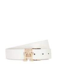 Tommy Hilfiger Pasek Damski AW0AW17768 Écru. Paski TOMMY HILFIGER, bez wzorów, ze skóry. Za 319.99 zł.