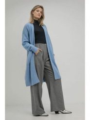 Josephine & Co Kardigan "Sjoukje" w kolorze błękitnym rozmiar: XL. Niebieskie kardigany Josephine & Co, xl, bez wzorów, z wełny. Za 247.99 zł.