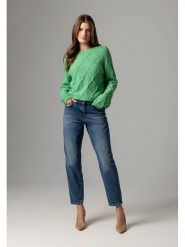 More & More Sweter w kolorze zielonym rozmiar: 40. Zielone swetry More & More, bez wzorów, bez ramiączek. Za 139.20 zł.