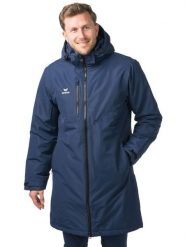 Erima Kurtka funkcyjna "CMPT" w kolorze granatowym rozmiar: XL. Niebieskie kurtki sportowe Erima, s, bez wzorów, bez kaptura, outdoorowe. Za 201.55 zł.