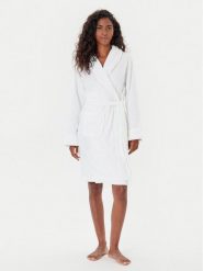 LAUREN RALPH LAUREN Szlafrok ILN42455 Biały. Białe szlafroki Lauren Ralph Lauren, s, bez wzorów, z syntetyku, bez ramiączek, bez kaptura. Za 419.99 zł.