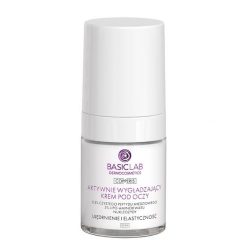 BasicLab Aktywnie wygładzający krem pod oczy na dzień 0,3% czystego peptydu miedziowego, Ujędrnienie i Elastyczność 18 ml Kremy do twarzy. Kremy do twarzy Basiclab. Za 143.92 zł.