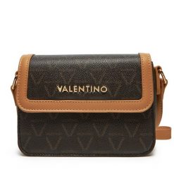 Torebka Valentino. Brązowe listonoszki Valentino, bez wzorów, bez dodatków. Za 269.99 zł.