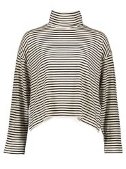 Vero Moda Koszulka w kolorze beżowo-czarnym rozmiar: M. Brązowe bluzki Vero Moda, m, bez wzorów, z lyocellu, bez kołnierzyka, bez ramiączek. Za 61.60 zł.