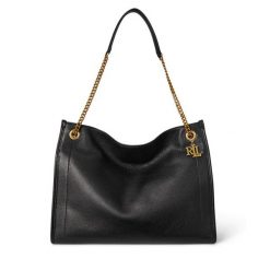 Torebka LAUREN RALPH LAUREN. Czarne torebki klasyczne Lauren Ralph Lauren, bez wzorów, bez dodatków. Za 2,199.00 zł.