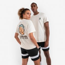 Koszulka do gry w koszykówkę unisex Tarmak NBA Grizzlies TS 900. Białe bluzki TARMAK, xl, bez wzorów, z bawełny, sportowe, bez kołnierzyka, bez ramiączek. Za 59.99 zł.