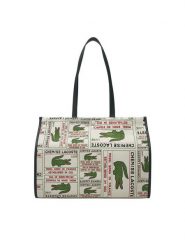 Lacoste Torebka NU5010HK Kolorowy. Shopper Lacoste, bez wzorów, z materiału, bez dodatków. Za 469.99 zł.