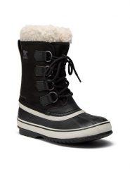 Sorel Śniegowce Winter Carnival NL3483 Czarny. Czarne trapery i śniegowce Sorel, z materiału. Za 639.99 zł.