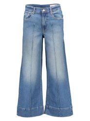 GAP Dżinsy - Comfort fit - w kolorze niebieskim rozmiar: W35. Niebieskie jeansy GAP, bez wzorów, z podwyższonym stanem. Za 139.87 zł.