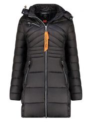 Canadian Peak Płaszcz zimowy w kolorze czarnym rozmiar: L. Czarne płaszcze Canadian Peak, na zimę, l, bez wzorów, z puchu, bez kaptura. Za 296.56 zł.